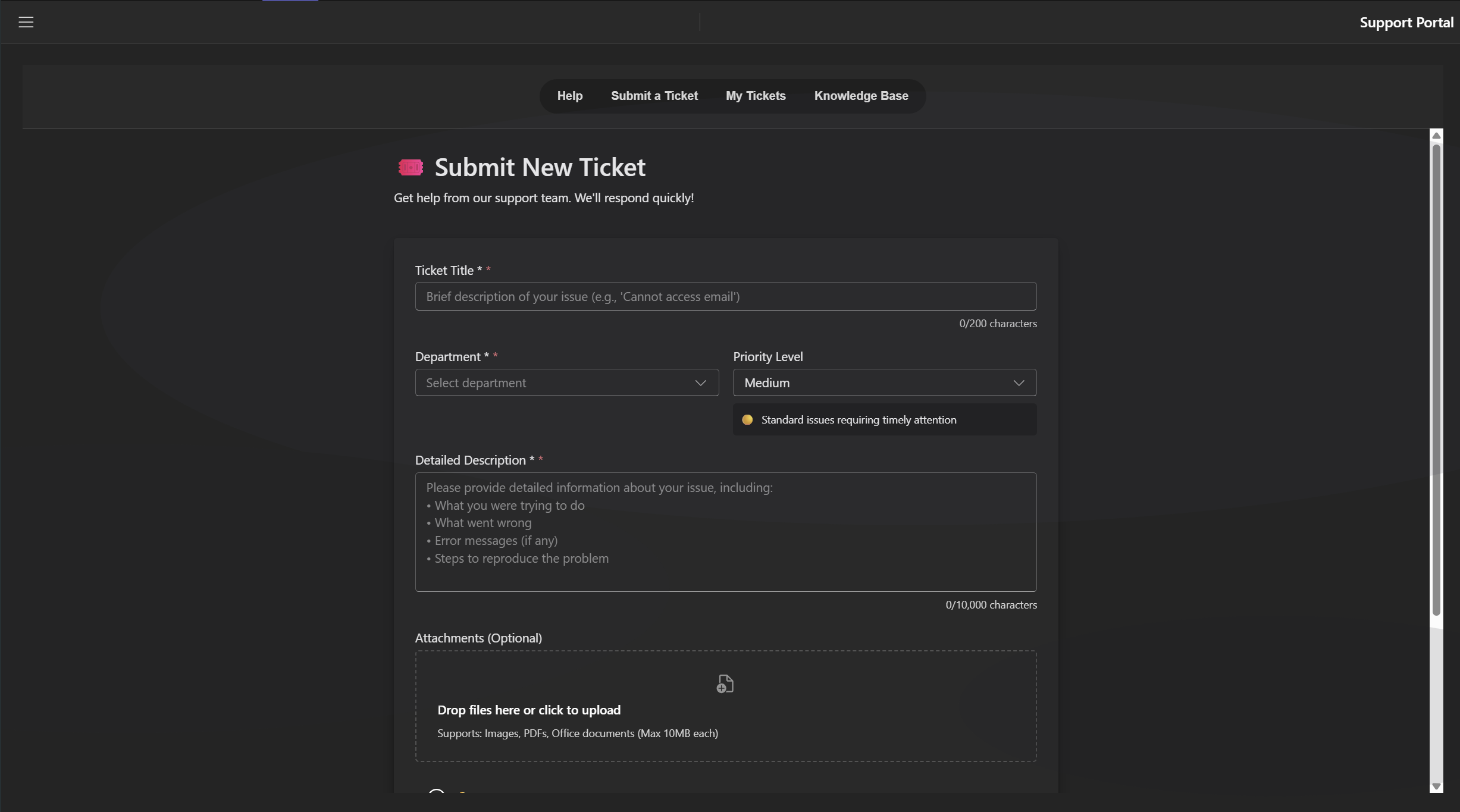 TeamsDesk running inside Microsoft Teams